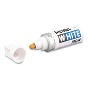 Pentel Felt Tip White Markers - White Ink - 1 Each