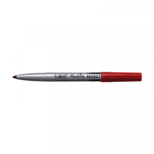 Marqueur Permanent - Marking Pocket - Rouge - BIC