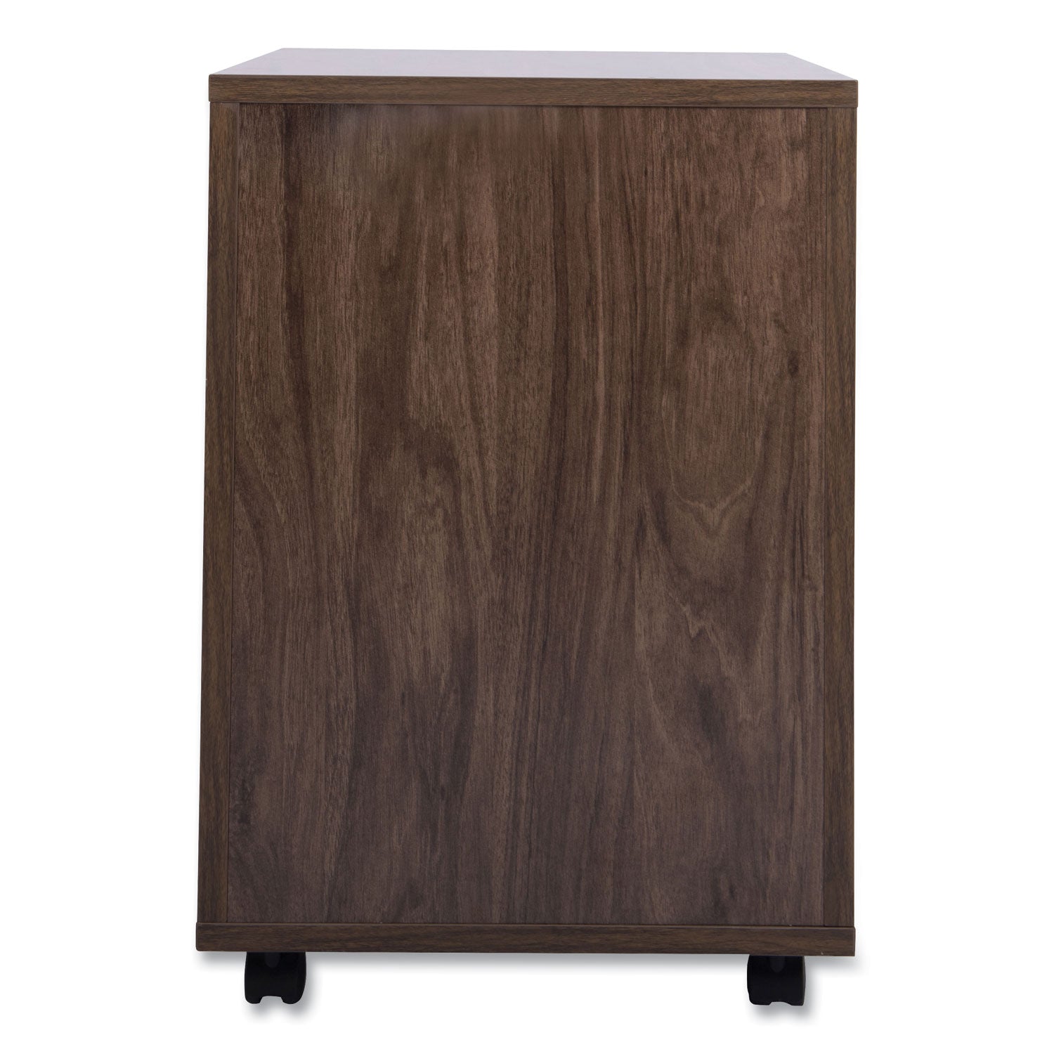 Essentials Mobile Pedestal File, Left Or Right, 3-Drawers: Box/box/file, Legal/letter, Espresso, 15.6" X 21.3" X 24.3"