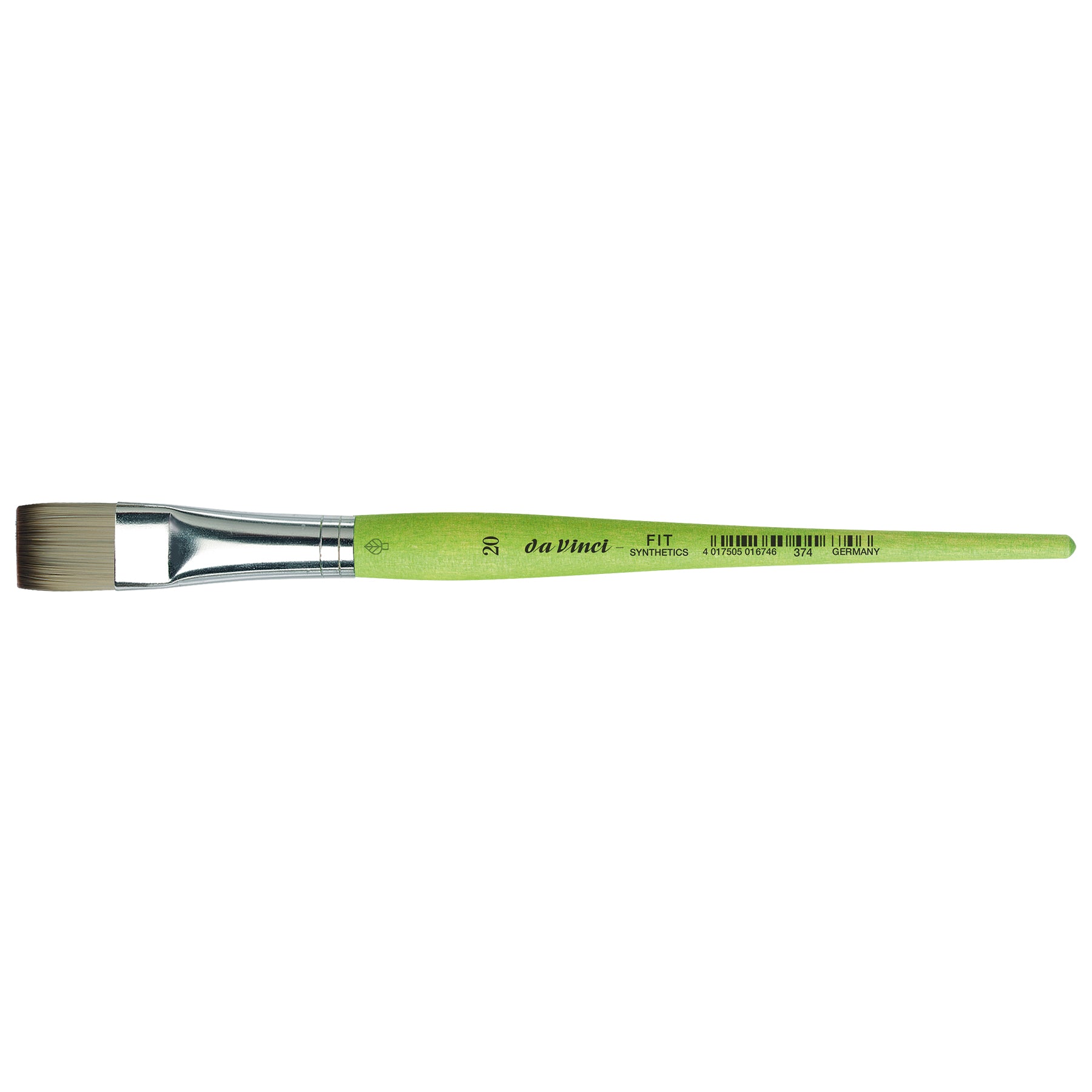 FIT Synthetics Student Brush, Synthetic, Acrylic & Tempera, Flat, Series 374, Size 20