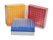 United Scientific® Cryo Rack For 2 mL Vials, 81 Places, comes with 4