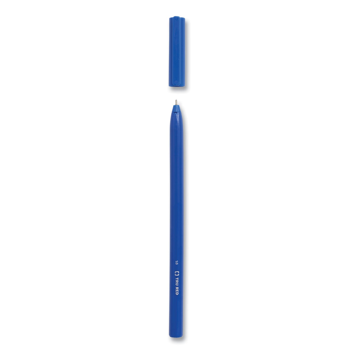 Ballpoint Pen, Stick, Medium 1 Mm, Blue Ink, Blue Barrel, 60/pack