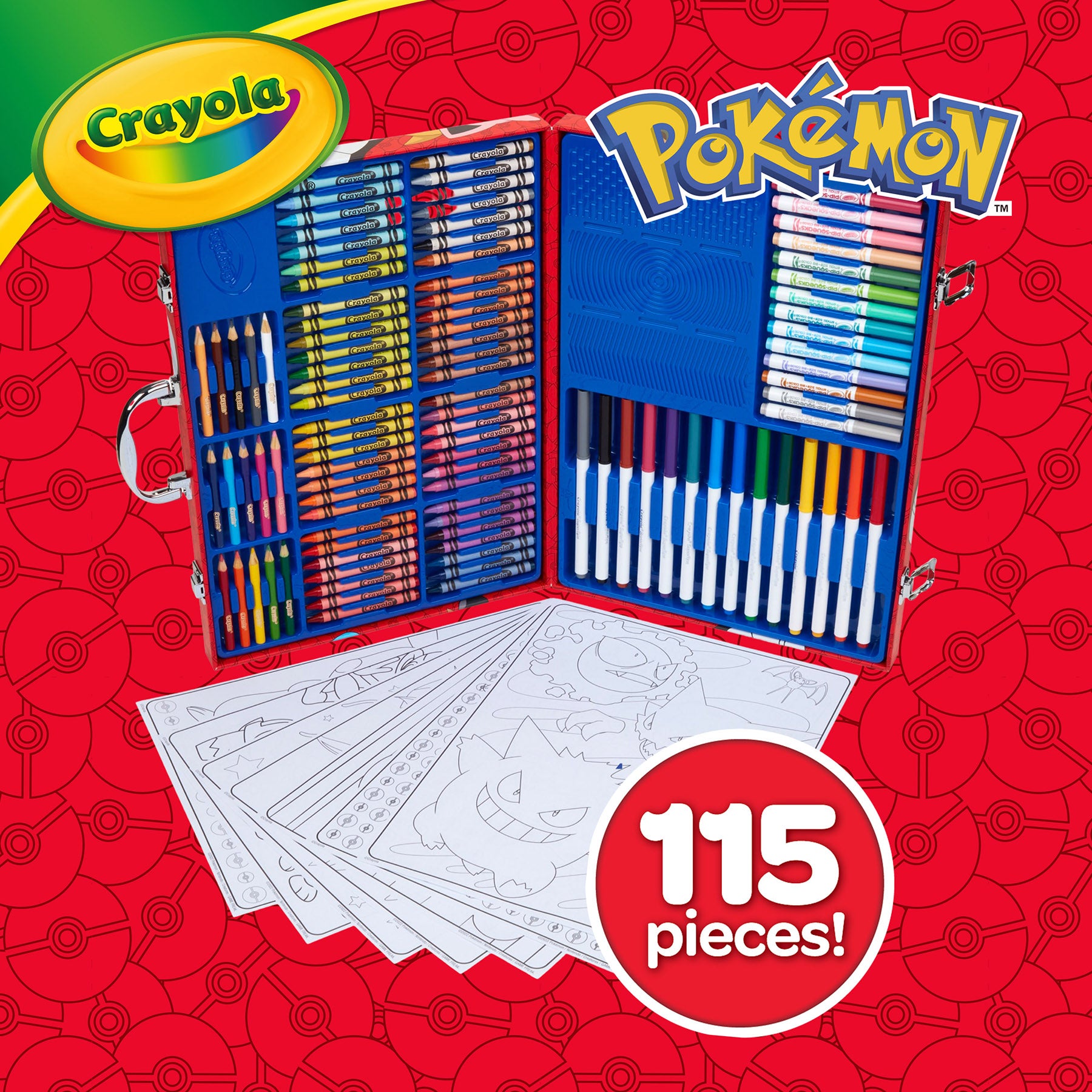 Imagination Art Set, Pokémon™, 115 Pieces