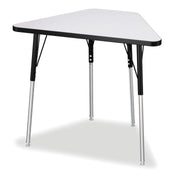 Berries® Tall Trapezoid Desk - Freckled Gray/Black/Black