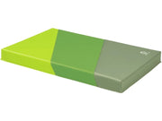 Tiny Tot Mat Tricolour - Green, 28.3"L x 18.9"W x 2.4"Th