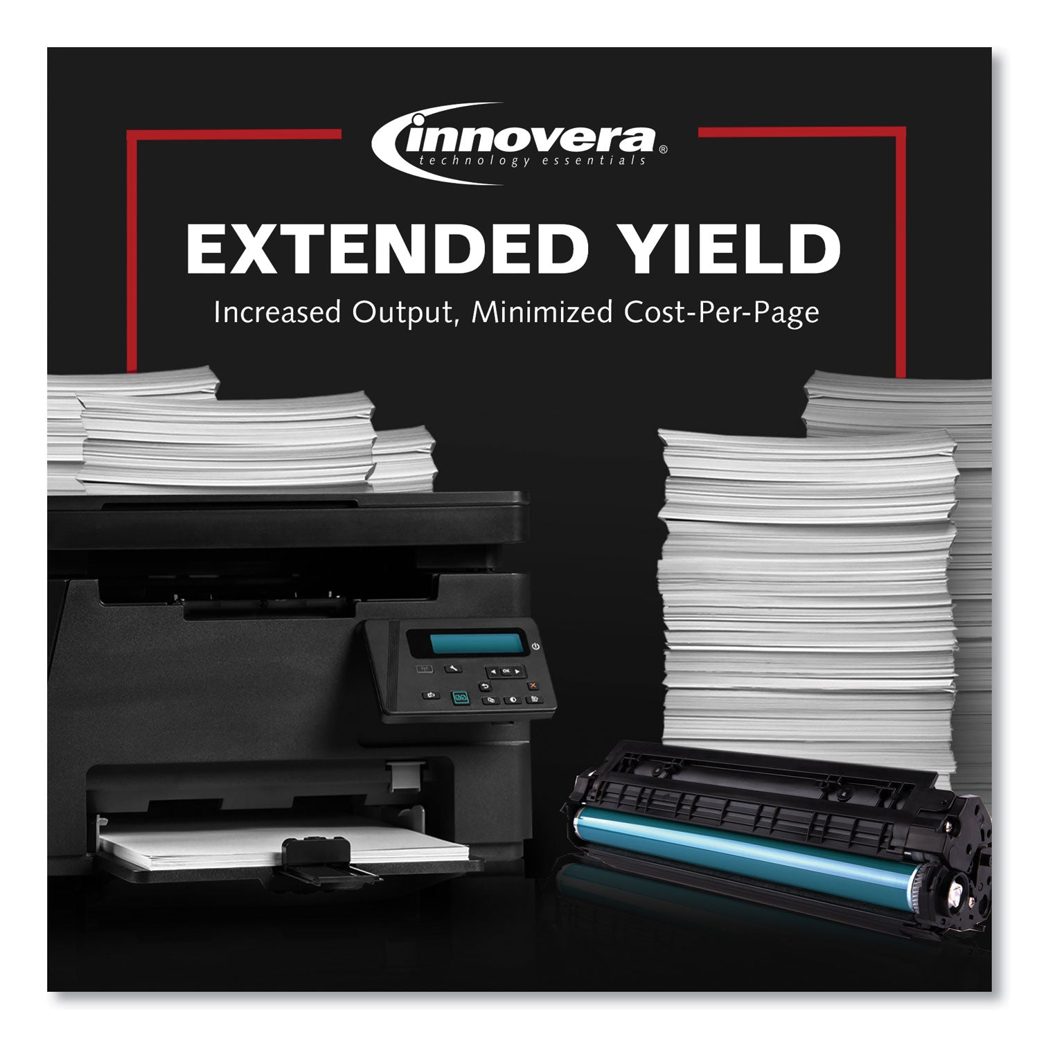 Remanufactured Black High-Yield MICR Toner, Replacement for MS310M (50F0HA0), 5,000 Page-Yield