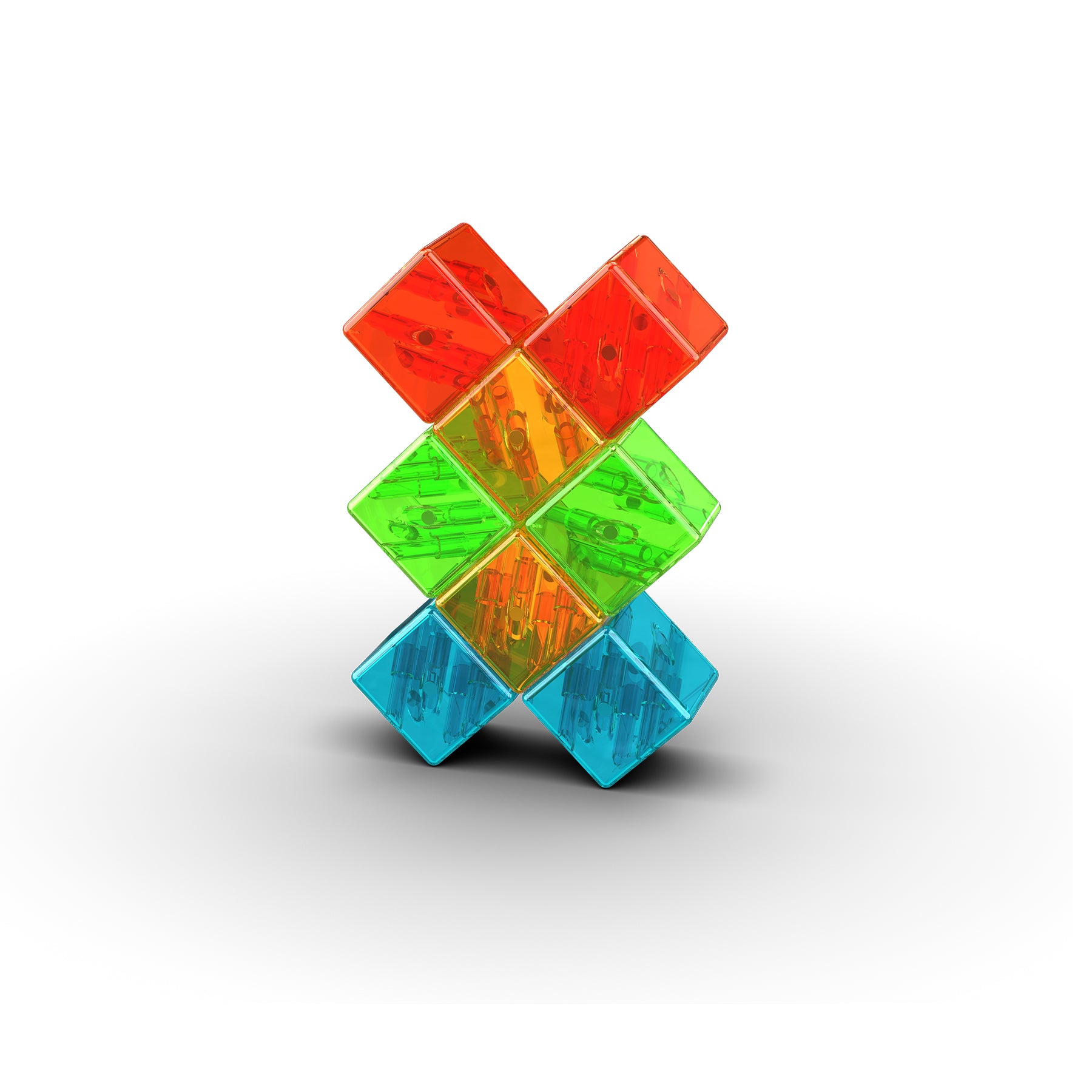 GEOMAG MAGNETIC BLOCKS GEMS 8PCS