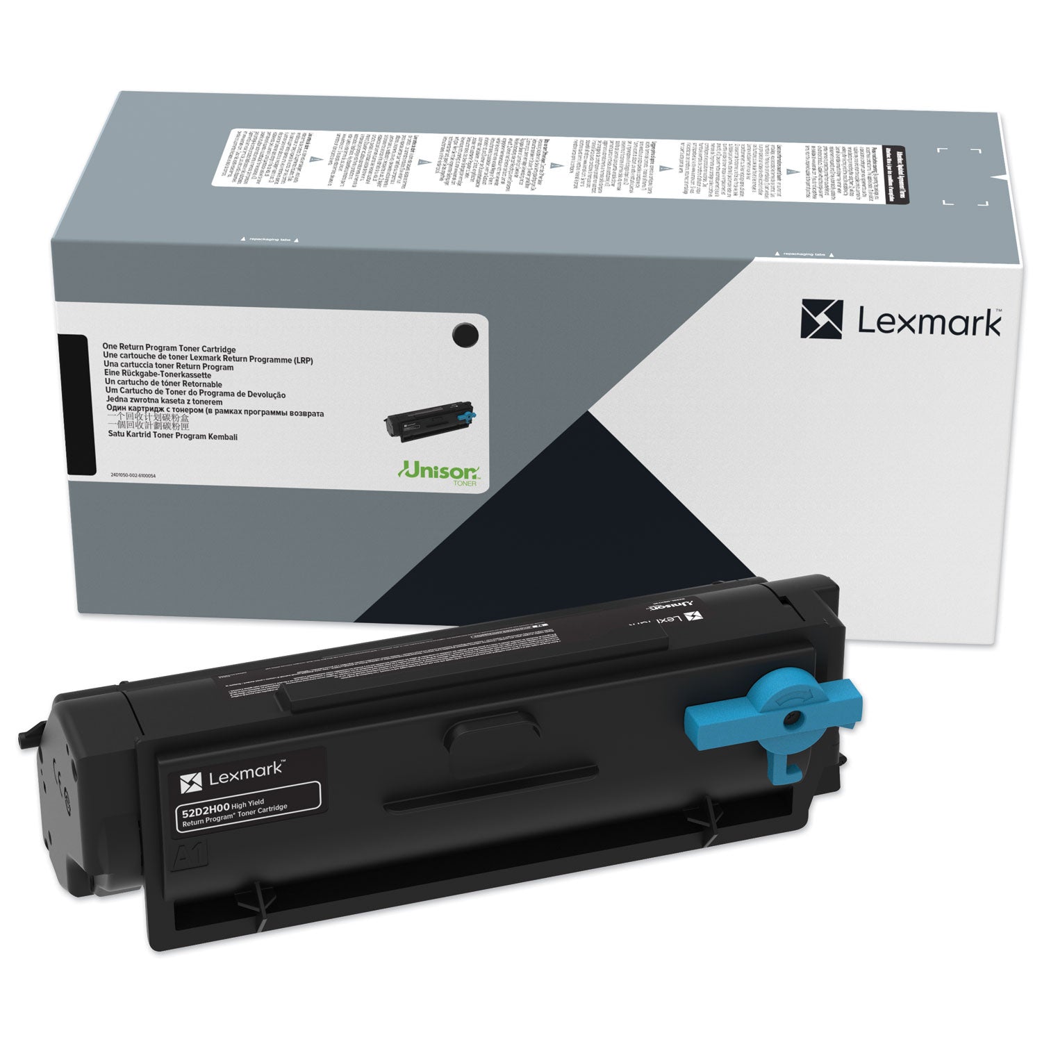 Lexmark Unison High Yield Black Laser Toner Cartridge, 3000 Pages, 1 Each