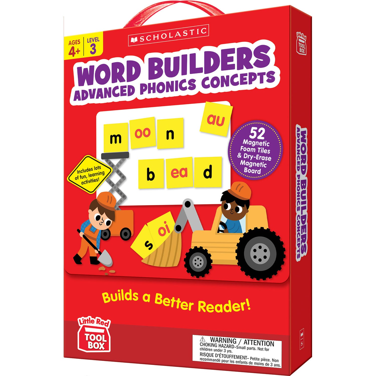 Little Red Tool Box: Word Builders Phonics Tiles: Advanced Phonics Concepts