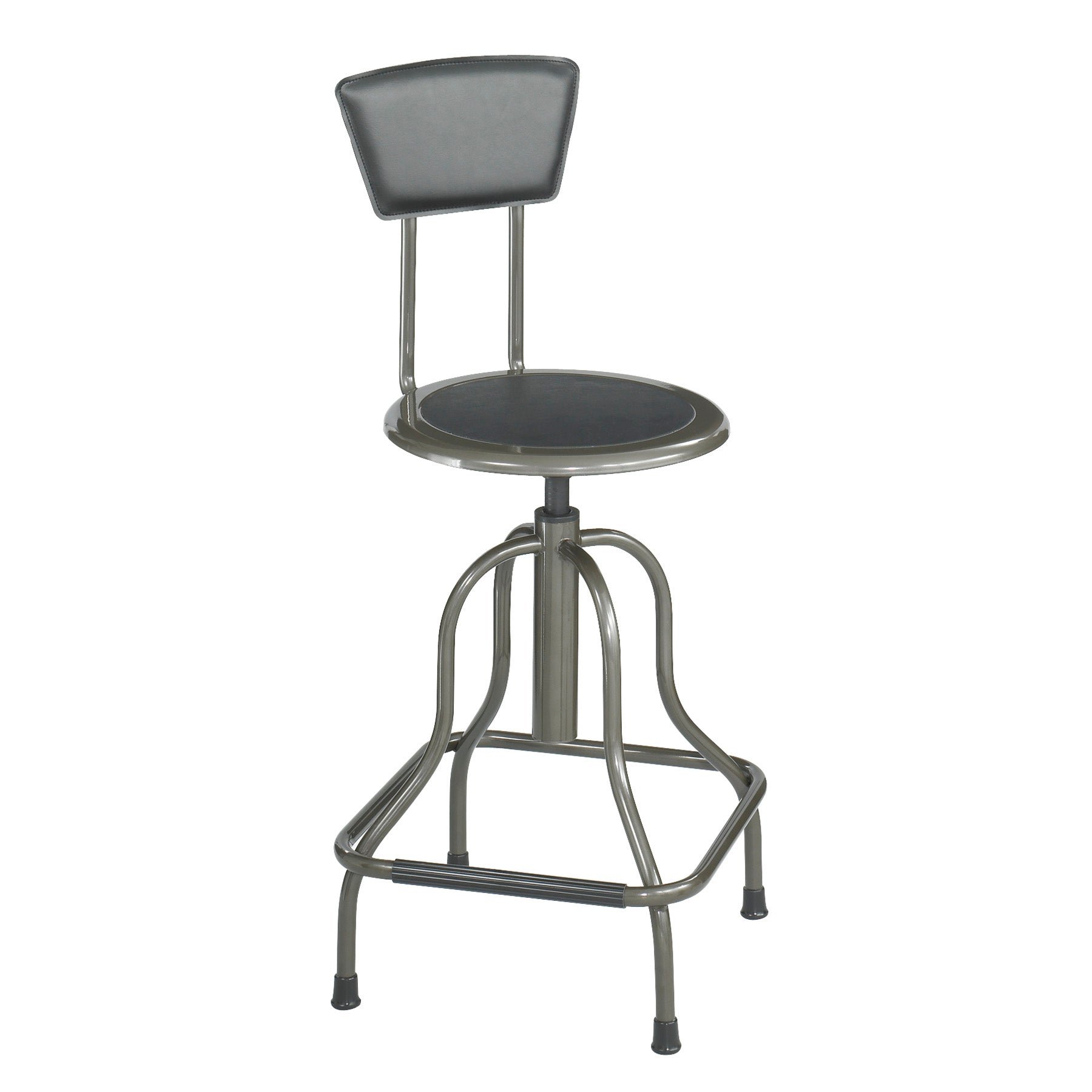 Stool Diesel Hi Base W Back