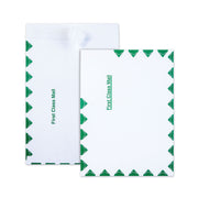 First Class Mail - 9" Width x 12" Length - Self-sealing - White - 100 / Box