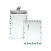 First Class Mail - 10" Width x 13" Length - 1 1/2" Gusset - 18 lb - Peel & Seal - White - Tyvek - 100 / Carton