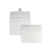 Survivor&reg; 10 x 13 x 2 DuPont Tyvek Expansion Mailers with Self-Seal Closure - Expansion - 10" Width x 13" Length - 2" Gusset - 18 lb - Peel & Seal - White - Tyvek - 100 / Carton