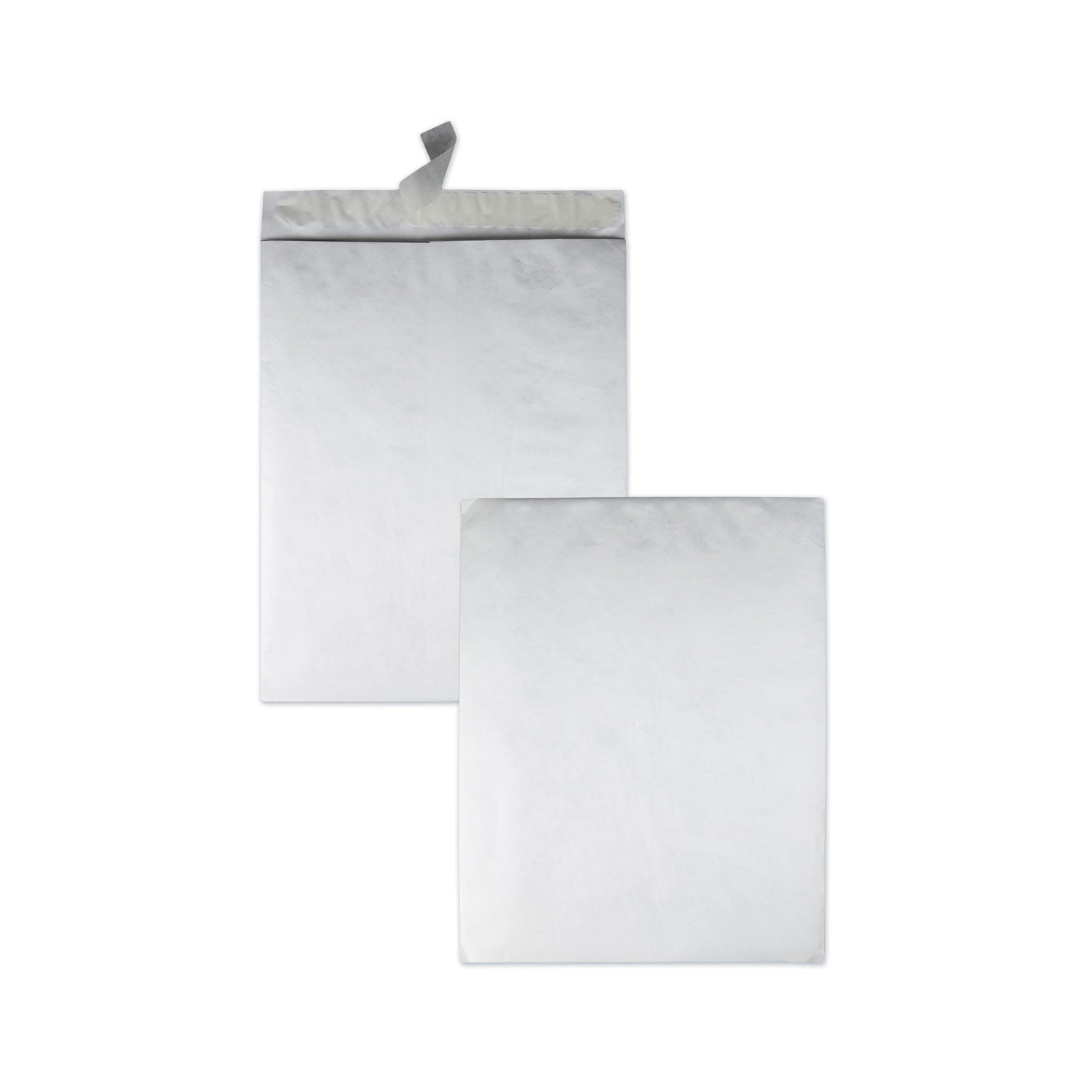 Catalog - 18" Width x 23" Length - 18 lb - Peel & Seal - White - Tyvek - 25 / Box