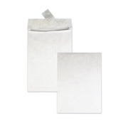 Survivor&reg; 10 x 13 x 1-1/2 DuPont Tyvek Expansion Mailers with Self-Seal Closure - Expansion - 10" Width x 13" Length - 1 1/2" Gusset - 18 lb - Peel & Seal - White - Tyvek - 100 / Carton