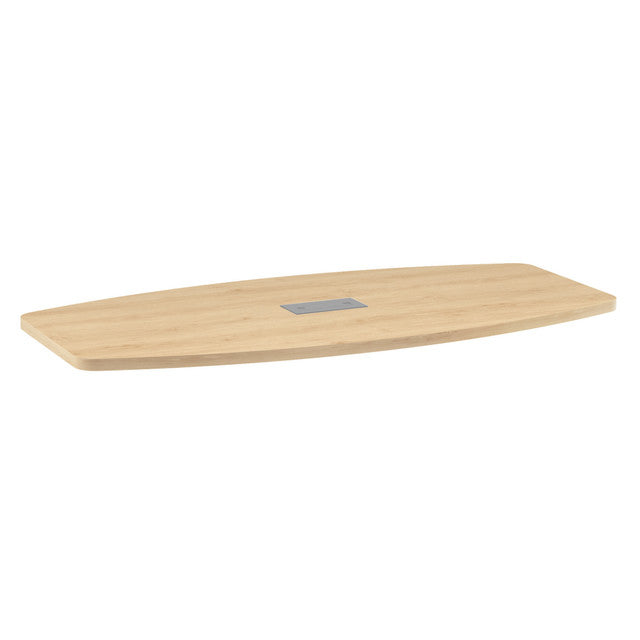 OfficeSource Conference Tables 72" Boat Shaped Top (Top Only) - Maple