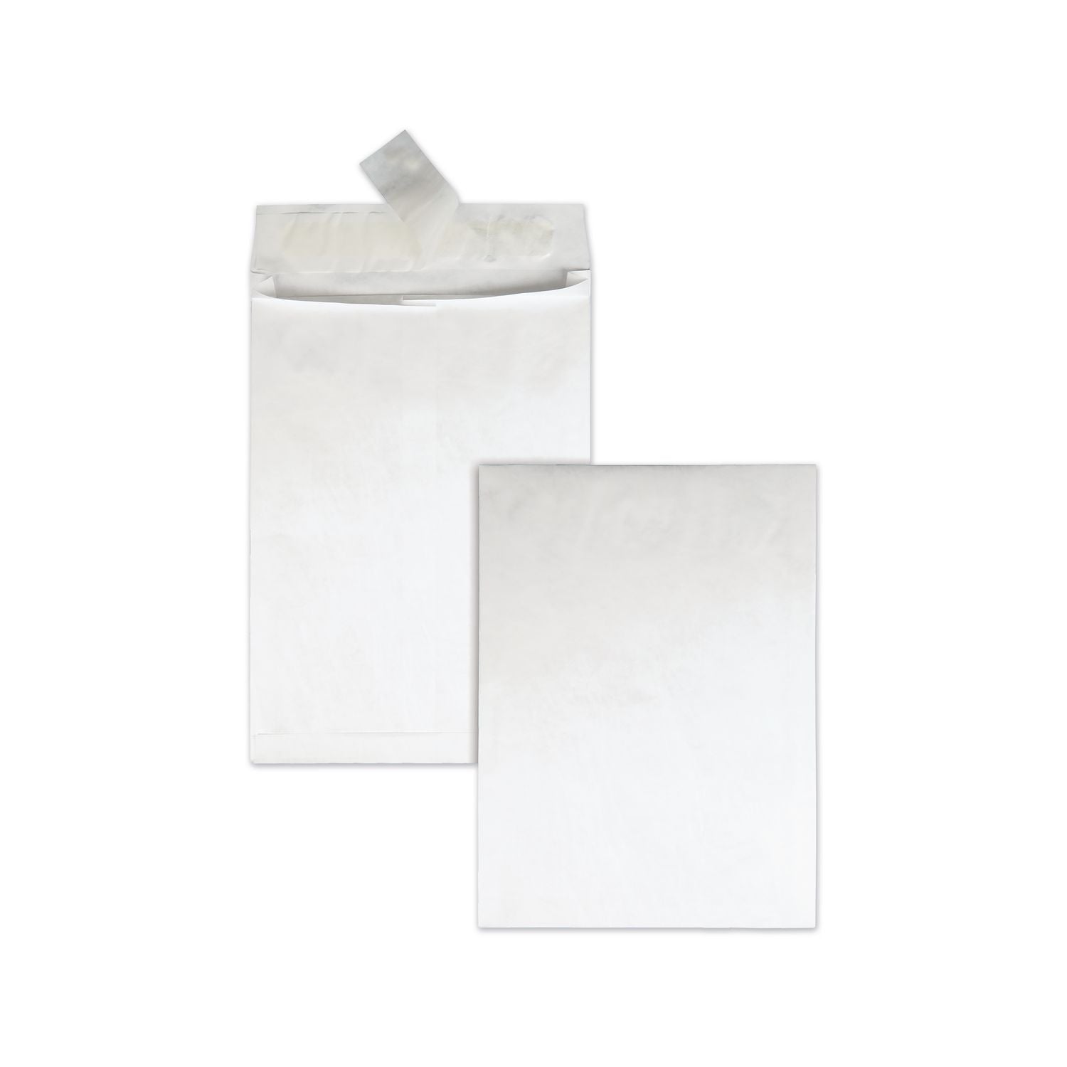 Survivor&reg; 10 x 13 x 1-1/2 DuPont Tyvek Expansion Mailers with Self-Seal Closure - Expansion - 10" Width x 13" Length - 1 1/2" Gusset - 14 lb - Self-sealing - White - Tyvek - 25 / Box