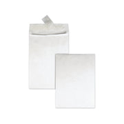Survivor&reg; 10 x 13 x 1-1/2 DuPont Tyvek Expansion Mailers with Self-Seal Closure - Expansion - 10" Width x 13" Length - 1 1/2" Gusset - 14 lb - Self-sealing - White - Tyvek - 25 / Box
