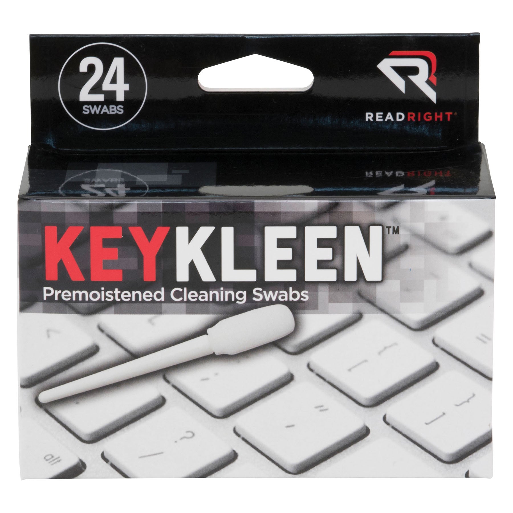 KeyKleen Keyboard Cleaner Swabs, Pack of 24