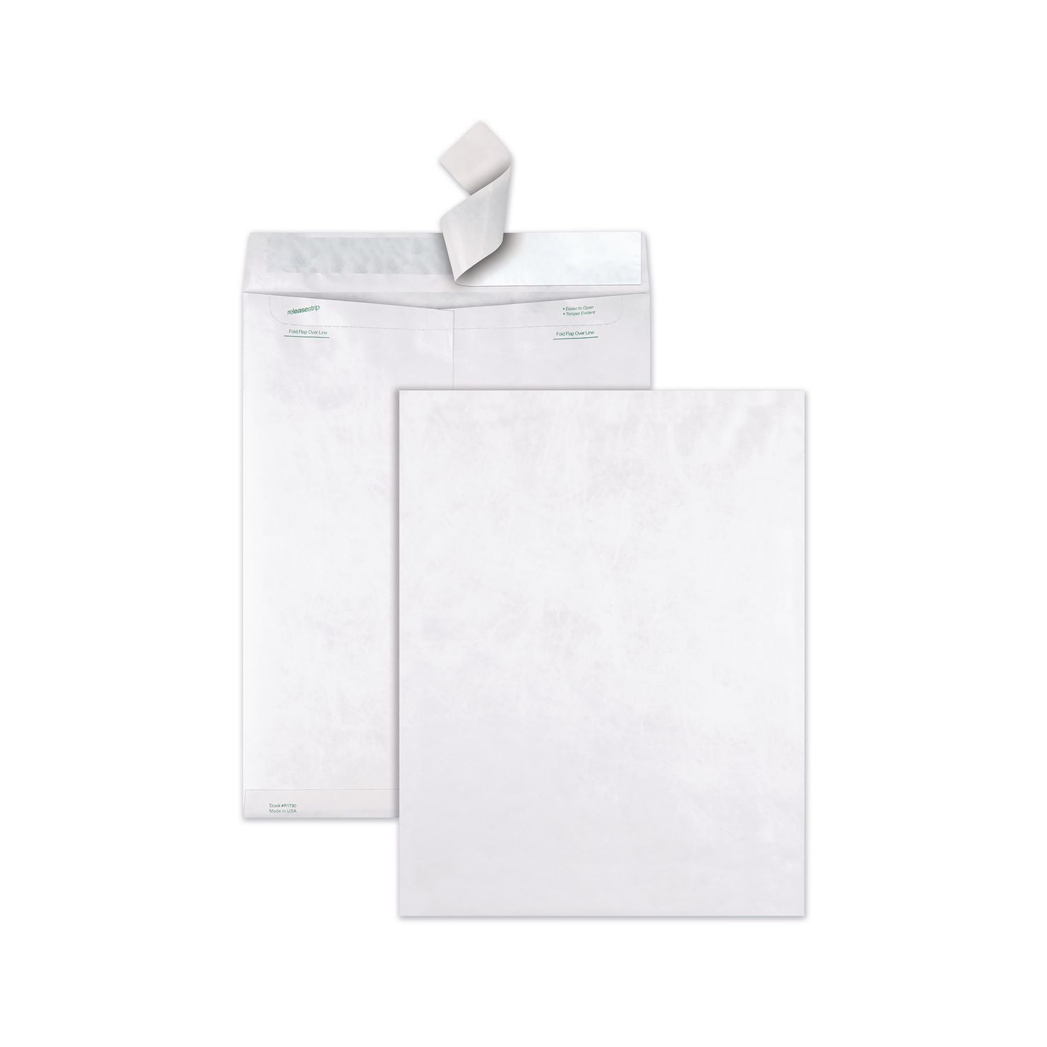 Catalog - #15 1/2 - 12" Width x 15 1/2" Length - 14 lb - Peel & Seal - White - Tyvek - 100 / Box