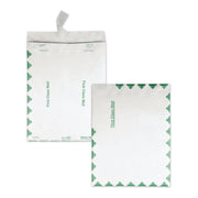 First Class Mail - #15 1/2 - 12" Width x 15 1/2" Length - 14 lb - Peel & Seal - White - Tyvek - 100 / Box