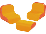 Tic Tac Lounge Kit - Orange/Light Orange