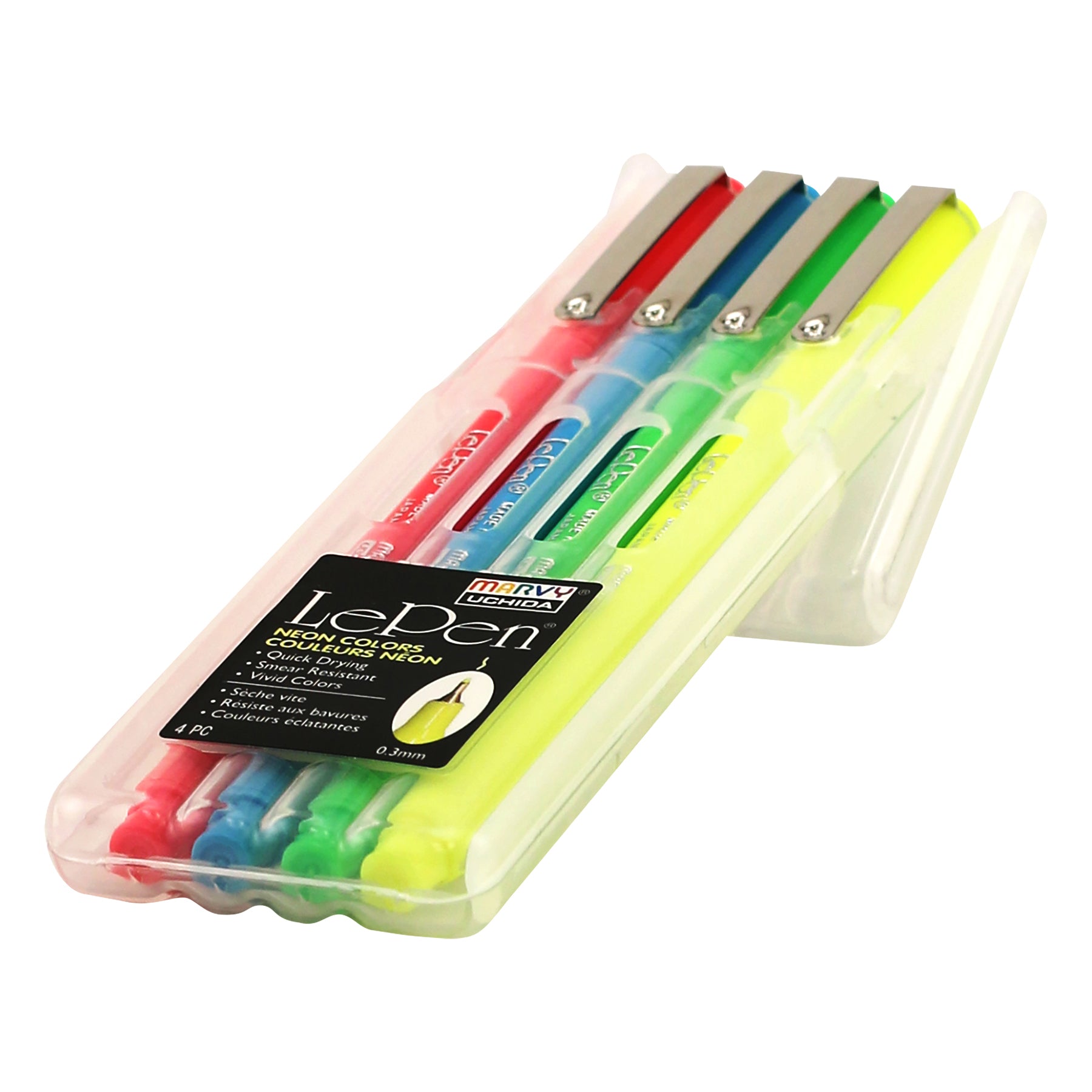 4300-4F LE PEN NEON 4PCS SET