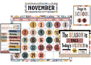 Wonderfully Wild Calendar Bulletin Board