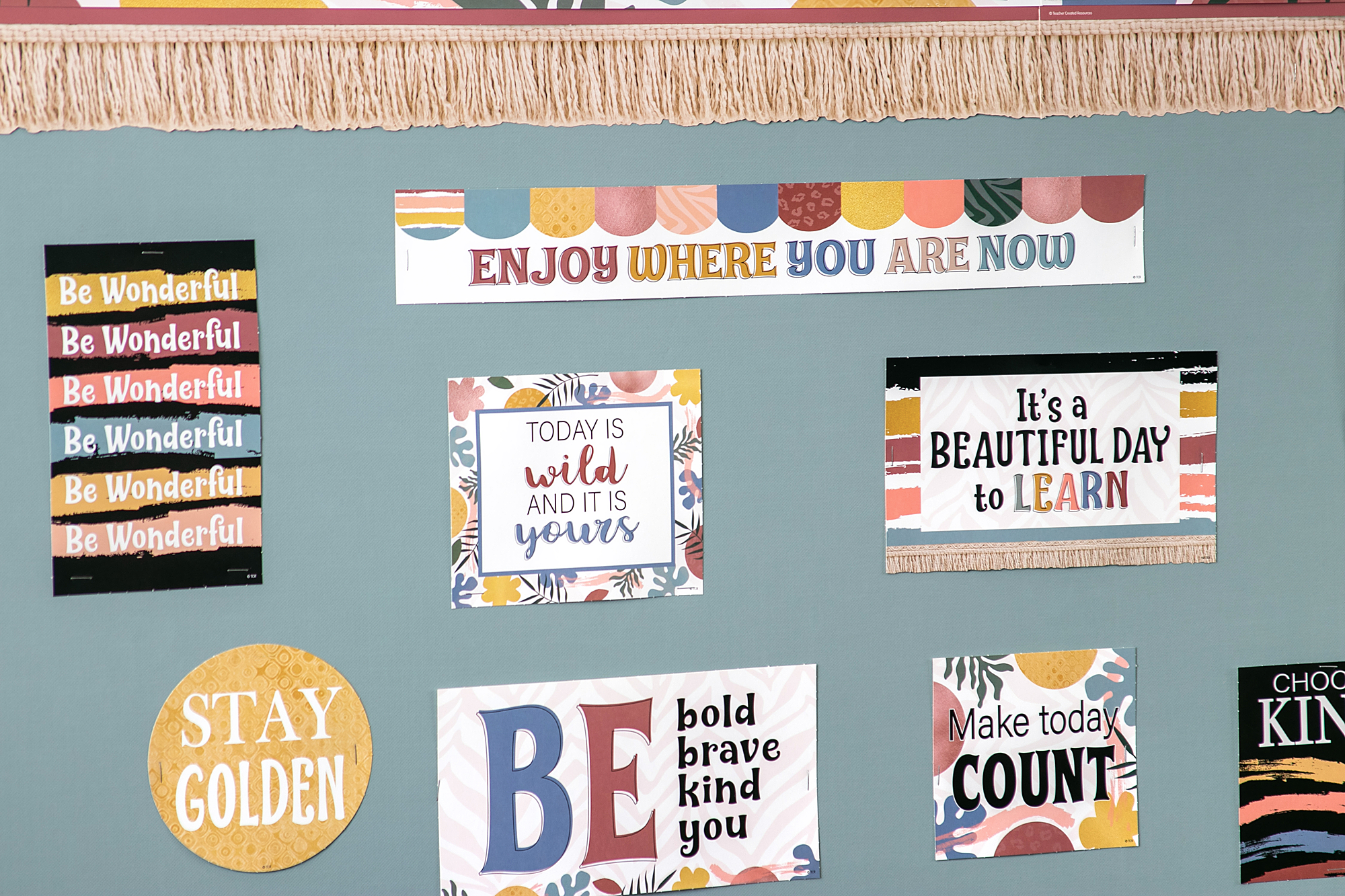 Wonderfully Wild Mini Bulletin Board