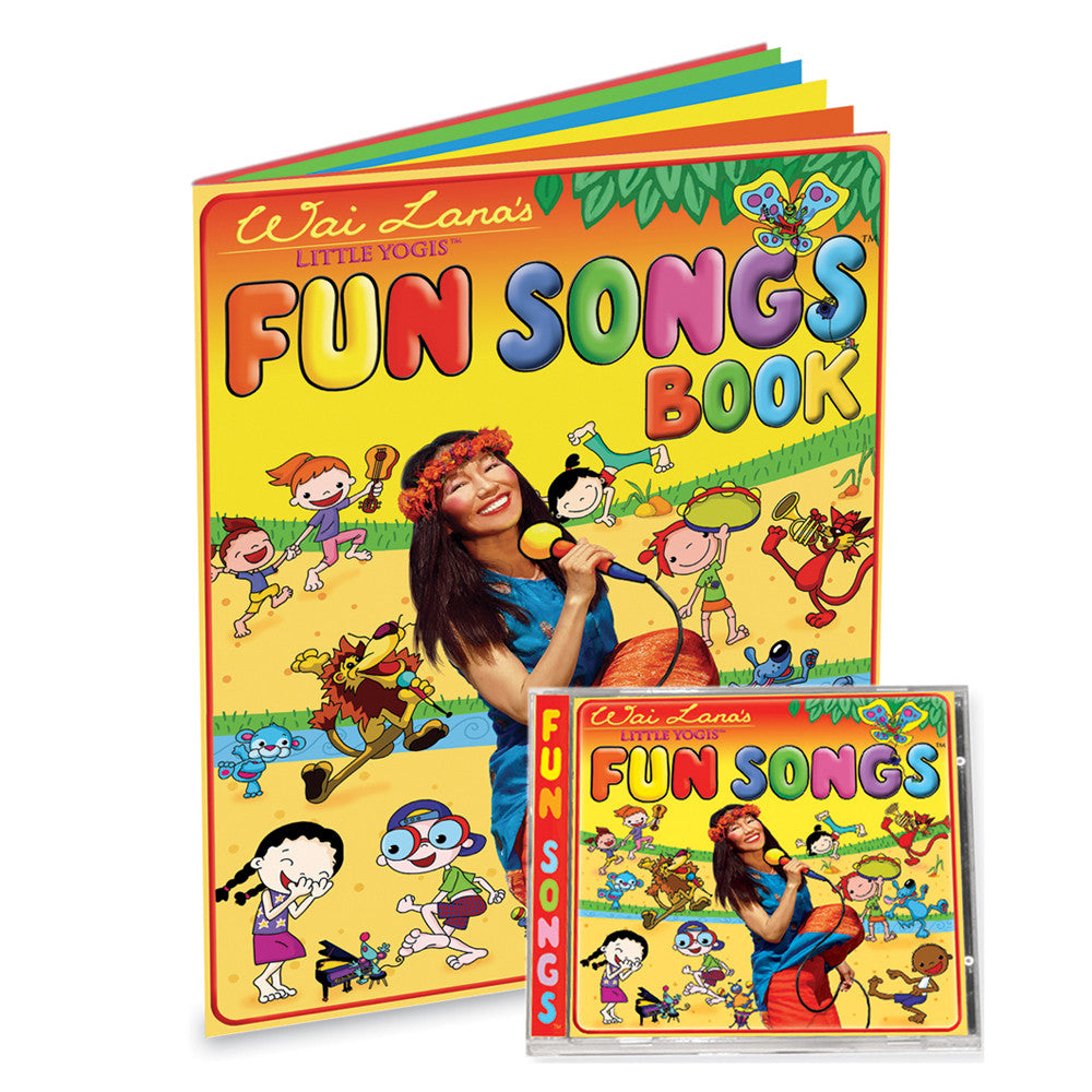 Little Yogis™ Fun Songs CD & Lyrics Book