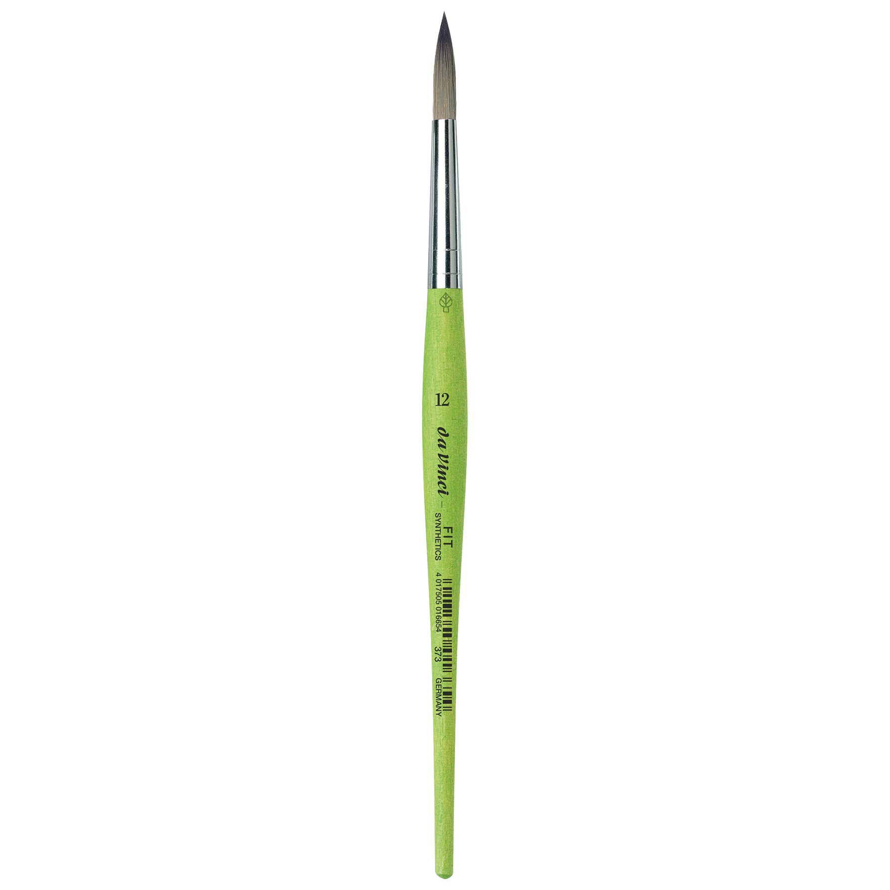 FIT Synthetics Student Brush, Synthetic, Acrylic & Tempera, Round, Series 373, Size 12