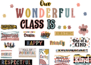 Wonderfully Wild Our Wonderful Class Mini Bulletin Board