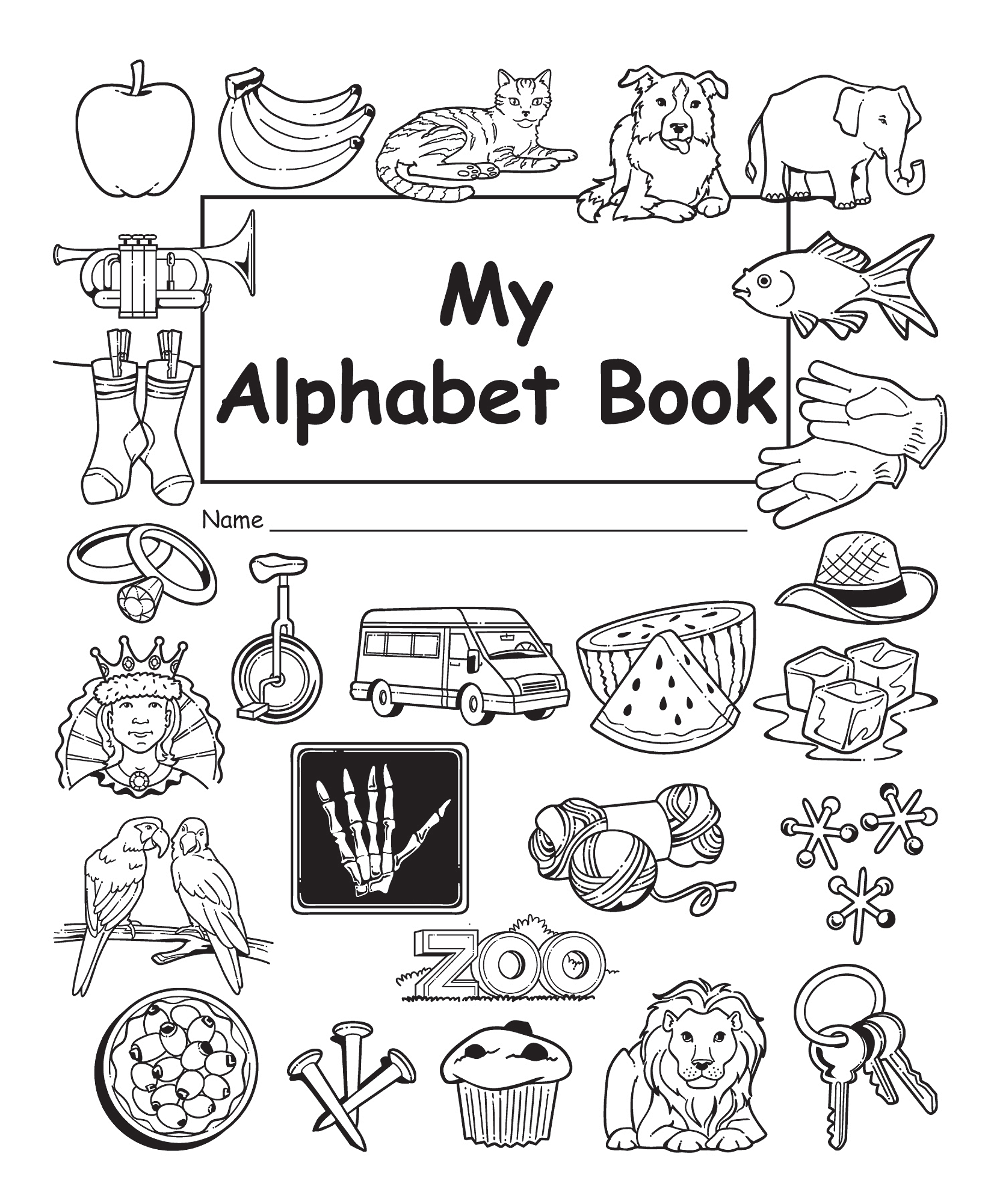 My Own Books™: My Alphabet Book, 10-Pack