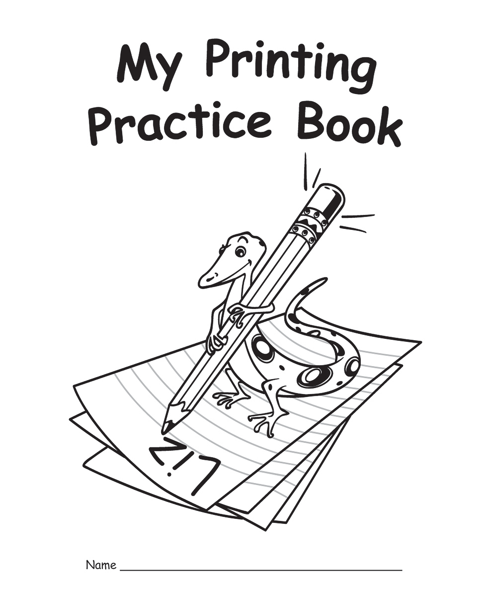 My Own Books™: My Printing Practice Book, 10-Pack