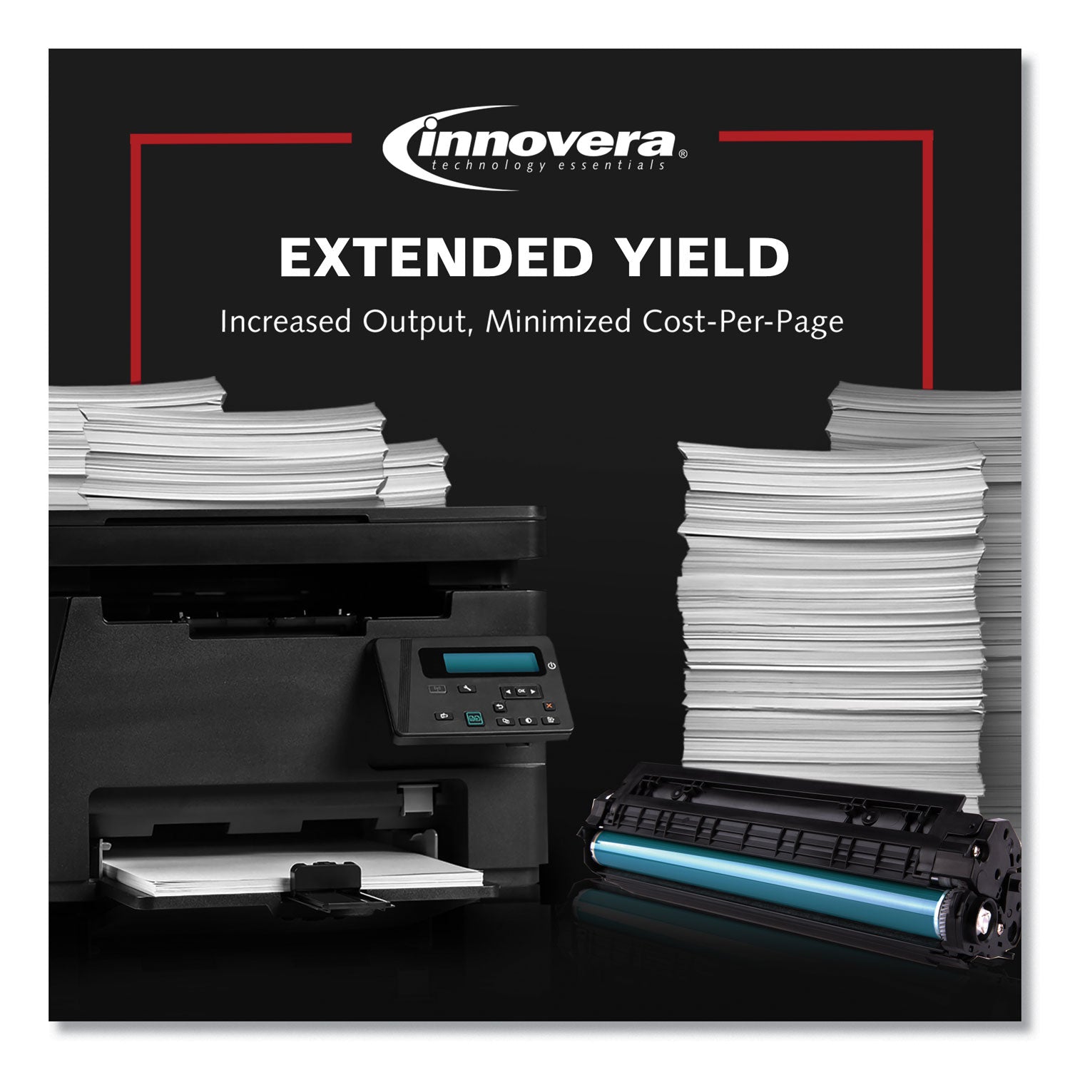 Remanufactured Magenta High-Yield Toner, Replacement for 508X (CF363X), 9,500 Page-Yield