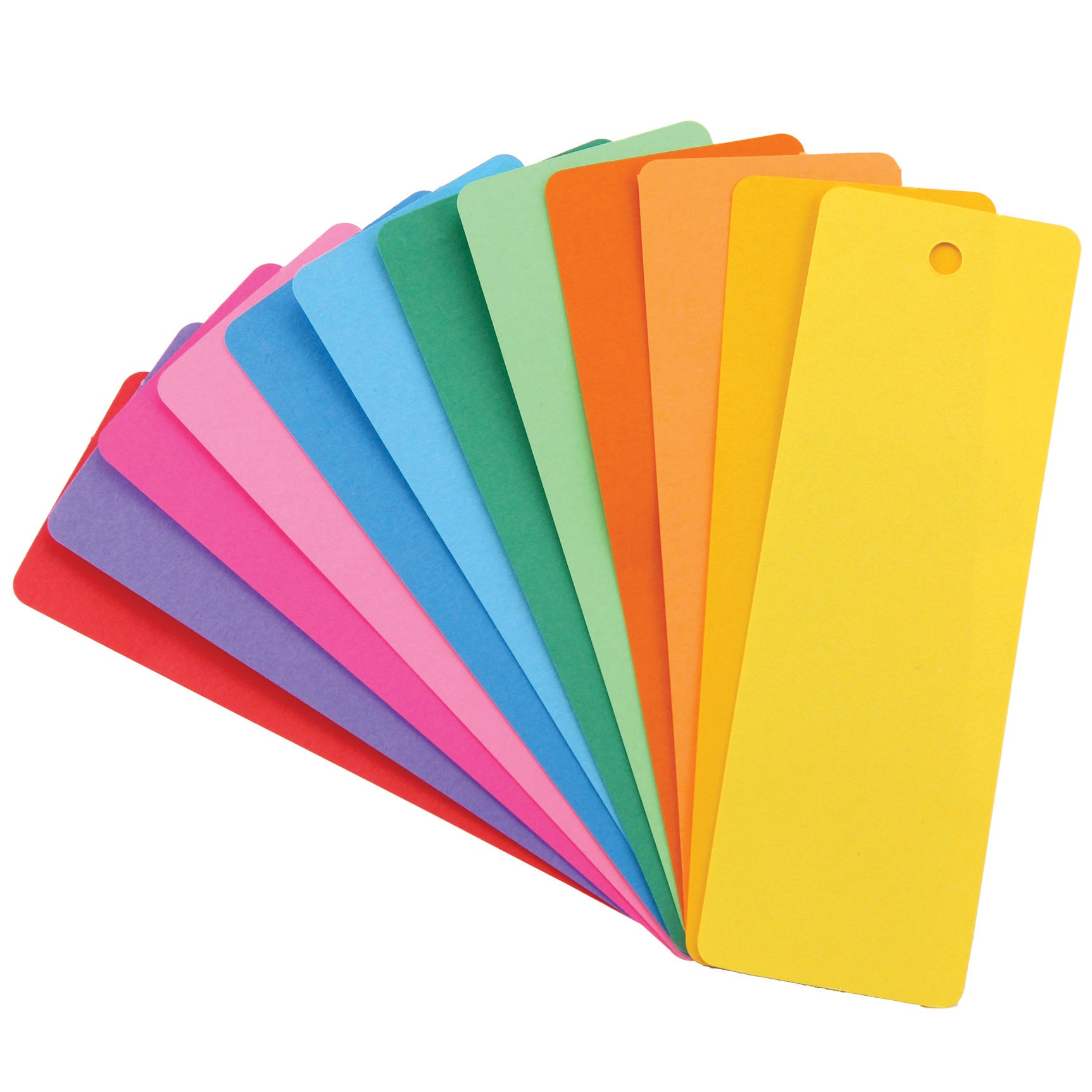 Bookmarks - 2" x 6" 100 count, Asst'd Colors