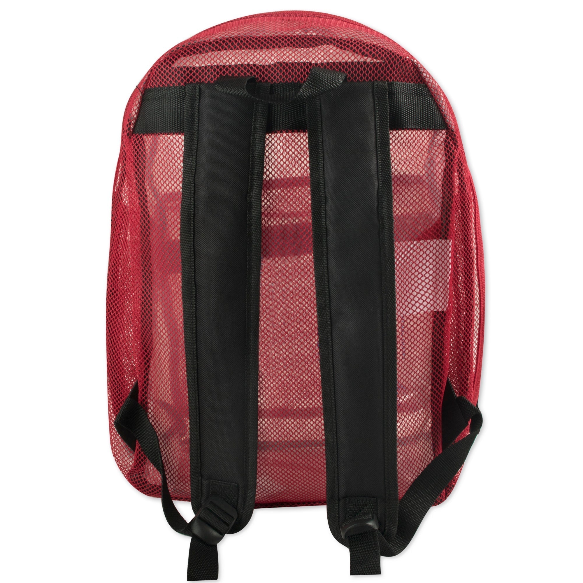 Bulk Premium 17" Mesh Backpack - 5 Assorted Colors - 24 in the Pack