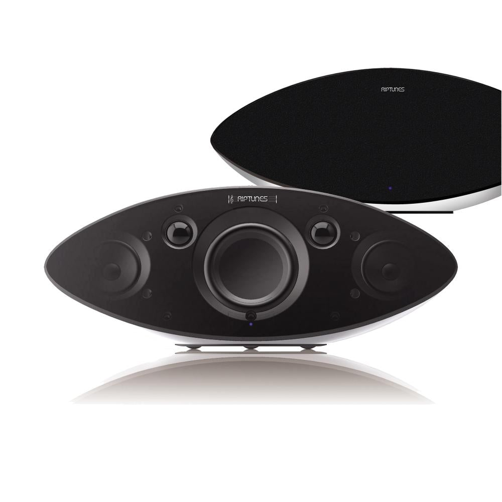 Riptunes Elite Bookshelf Bluetooth 40W RMS 2.1 Channel Speaker System, White
