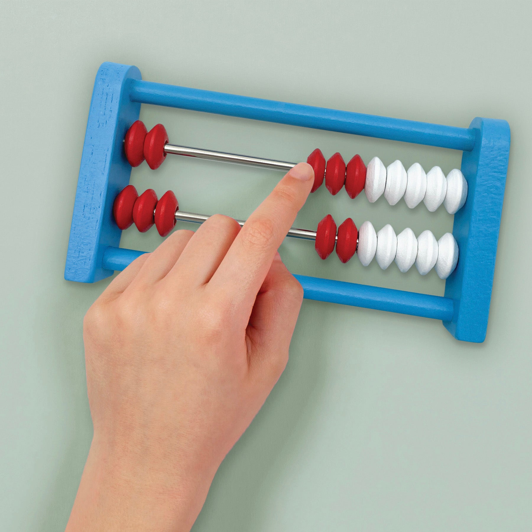 20-Bead Wooden Mini Rekenreks, Pack of 4