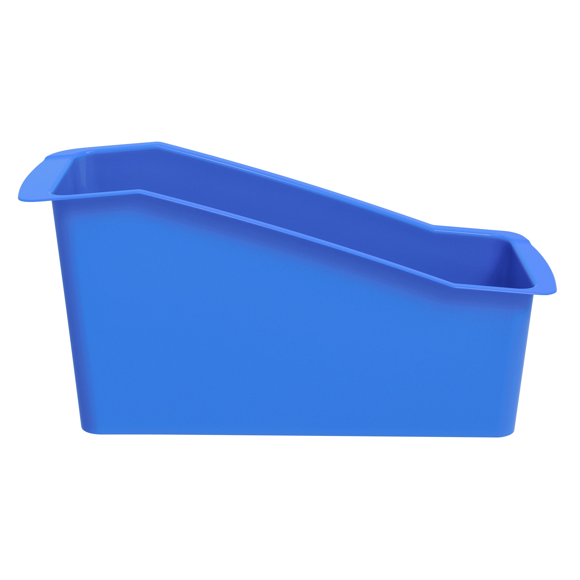 Large Book Bin v2, Blue, Pack of 6