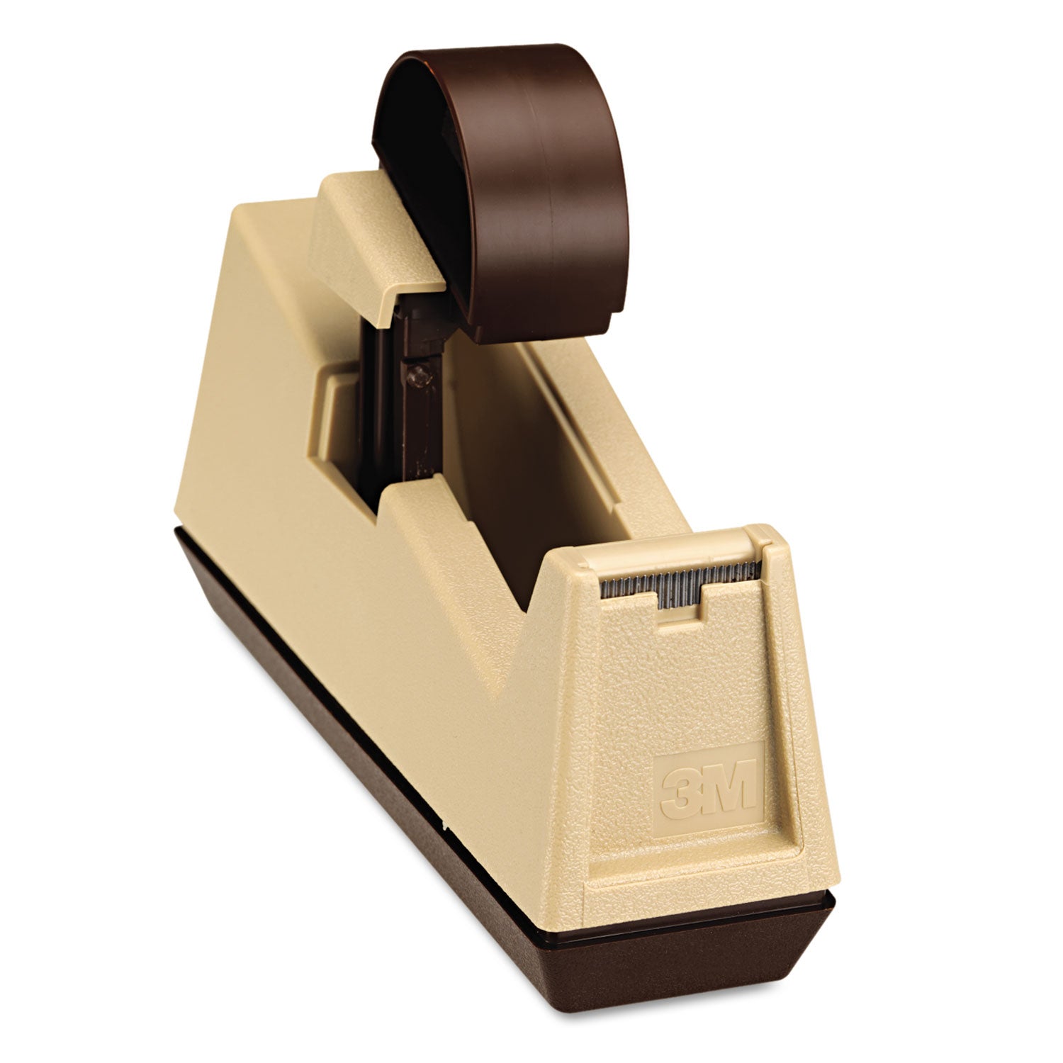 Scotch Heavy-Duty Dispenser - Holds Total 1 Tape(s) - 3" Core - Refillable - Beige - 1 Each