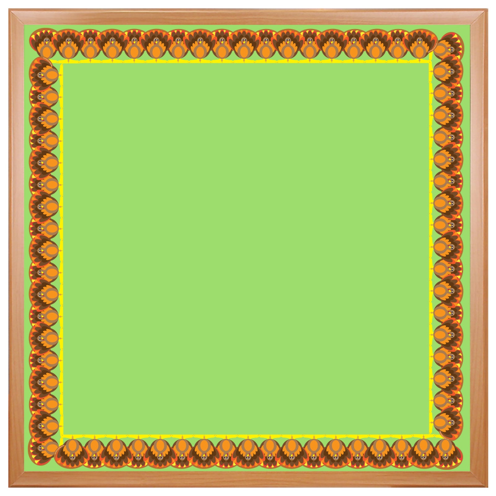 Border - 12 Strips Ea. 3"x36" - Turkey Die-Cut