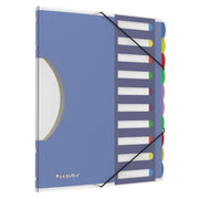 10 x Divider(s) - 10 Tab(s) - 8.5" Divider Width x 11" Divider Length - Letter - Multicolor Divider - Elastic Closure, Moisture Resistant - 1 Each