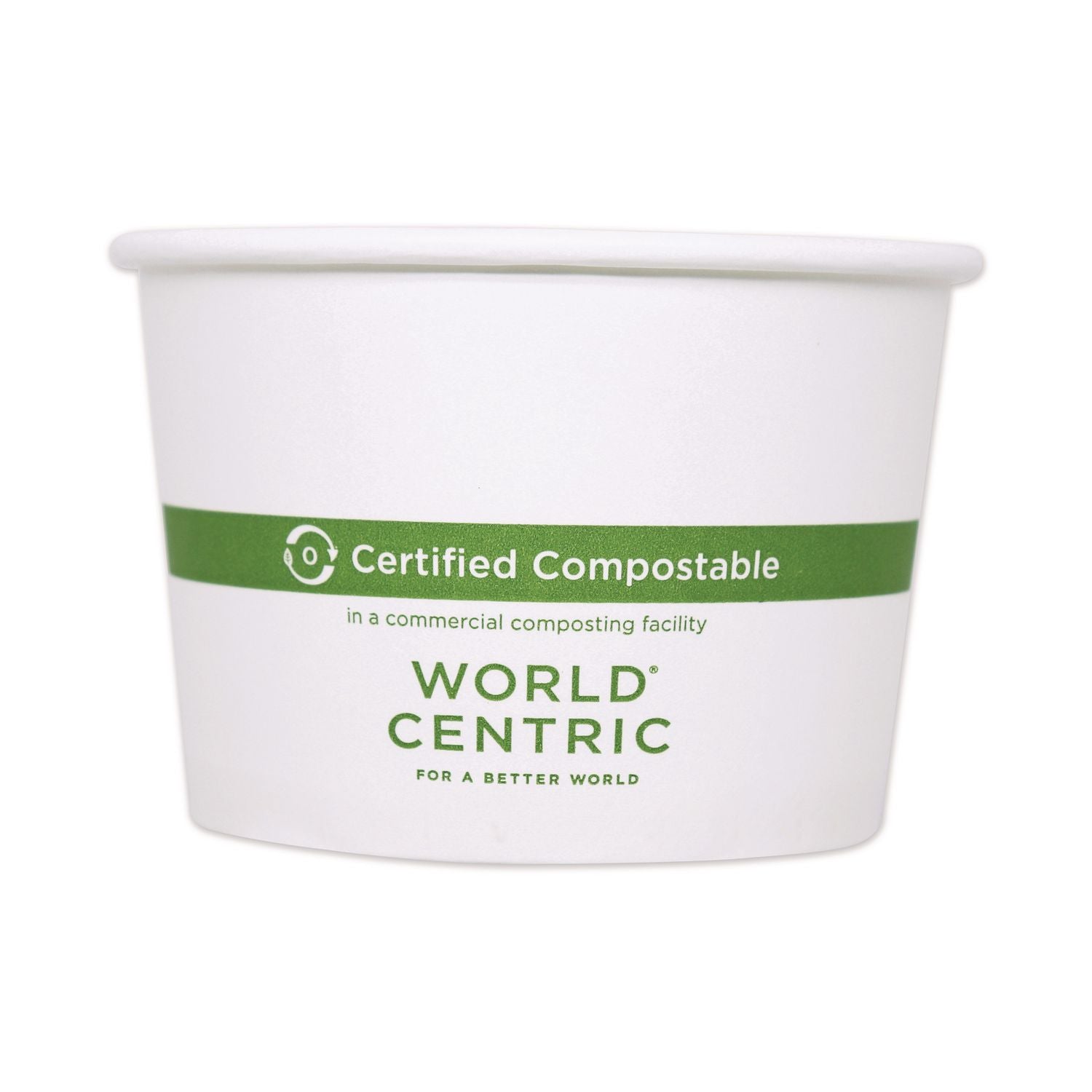 Paper Bowls, 8 oz, 3.5" Diameter x 2.3" h, White, 1,000/Carton