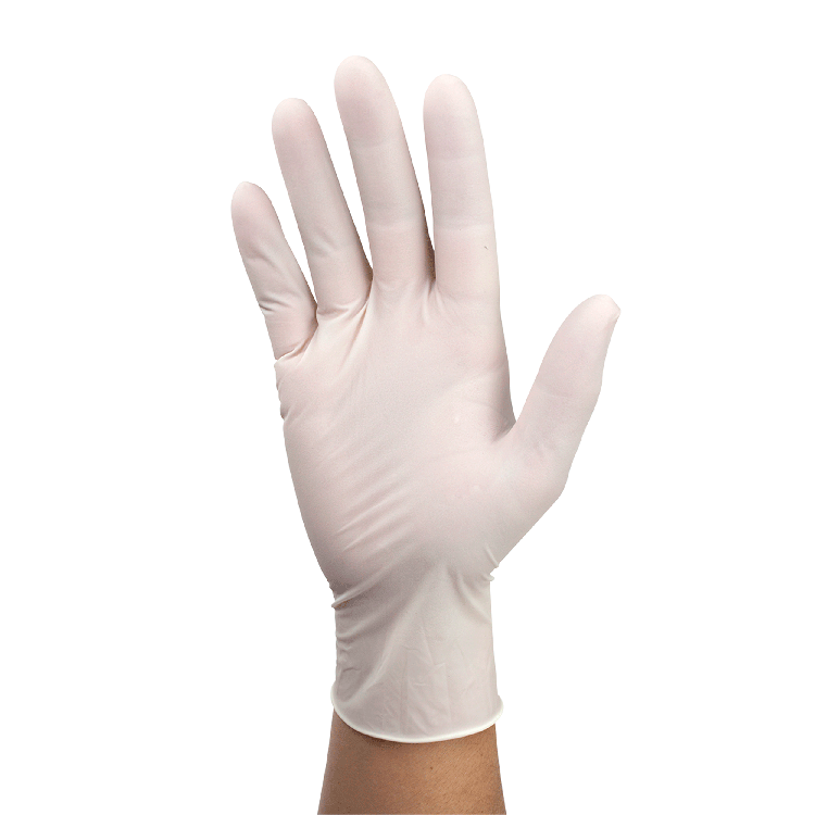 Sensi Grip Latex Exam Gloves, Small, Powder-Free - 100 per box / 10 boxes per case