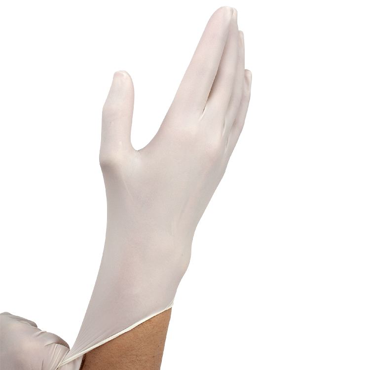 Sensi Grip Latex Exam Gloves, Small, Powder-Free - 100 per box / 10 boxes per case
