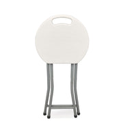 Rough n Ready® 4 Pack Folding Stool, Platinum Granite - 18" H