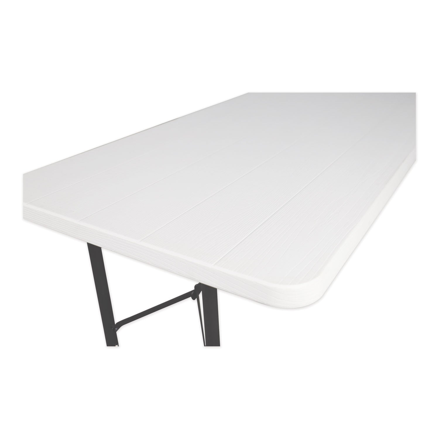 IndestrucTable® Classic Picnic Folding Table, Platinum Granite - 72"