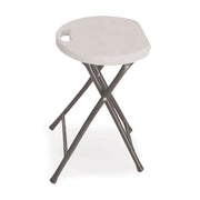 Rough n Ready® 4 Pack Folding Stool, Platinum Granite - 26" H