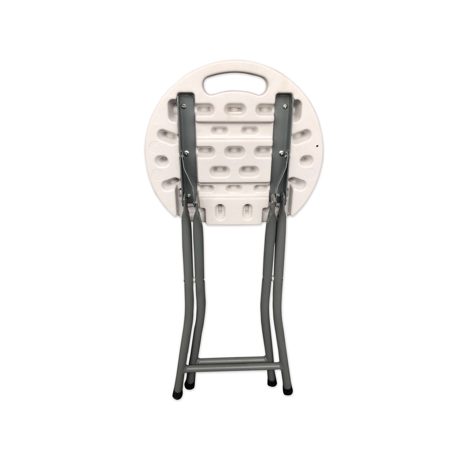 Rough n Ready® 4 Pack Folding Stool, Platinum Granite - 18" H